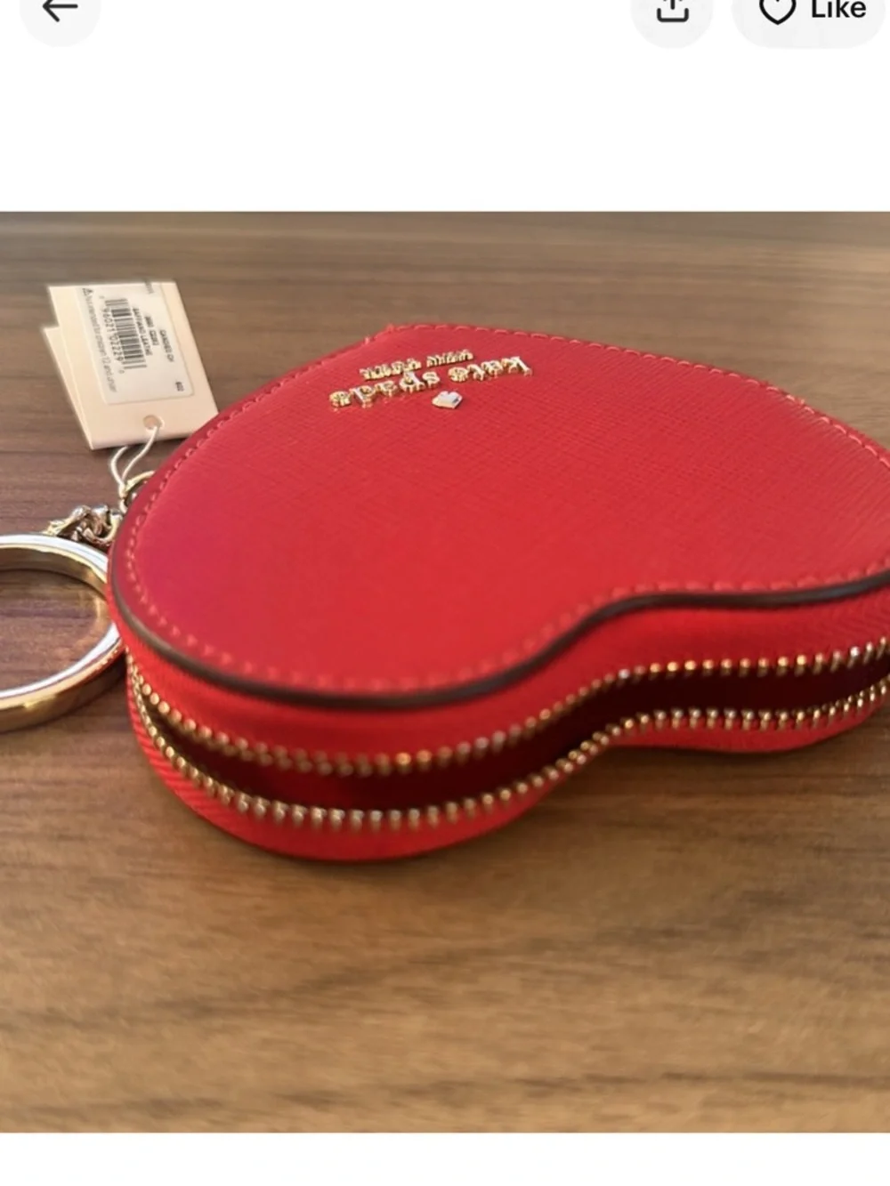 Kate Spade NWT Staci Heart Coin Purse in the color 